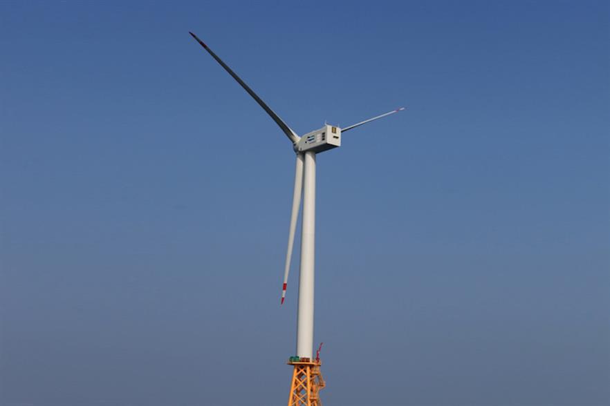 Doosan has previously supplied 3MW turbines (above) to a number of projects in its native South Korea
