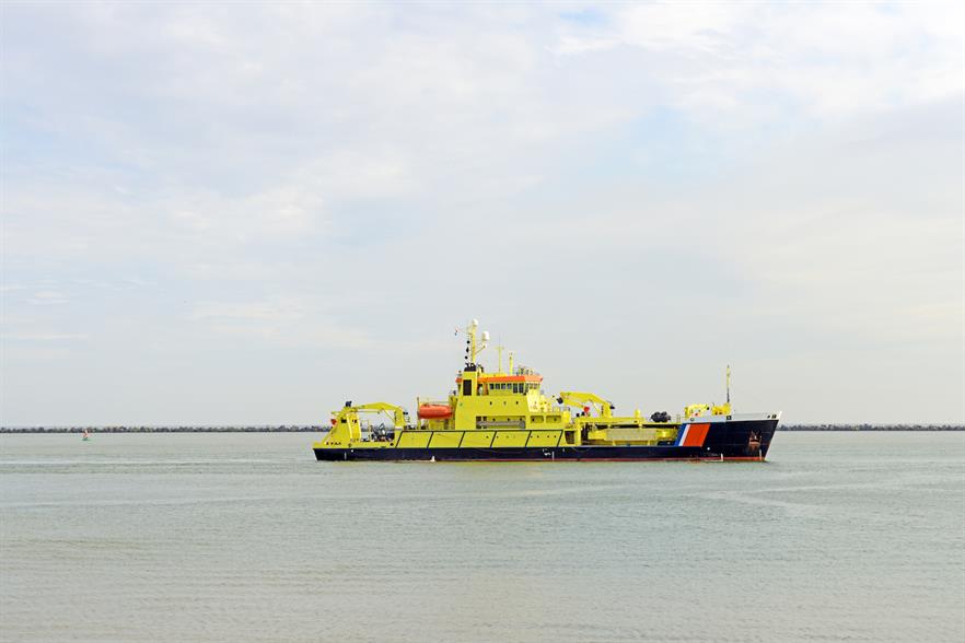 The Dutch coast guard reportedly escorted a Russian vessel from a North Sea wind farm (pic credit: Gerard Koudenburg/Getty Images)