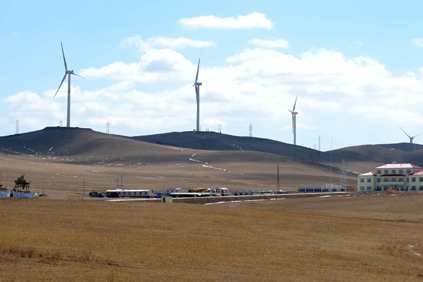 Datang’s Chaganhada Wind Farm in Chifeng City, Inner Mongolia