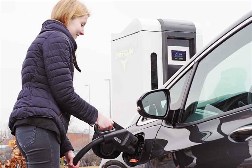 Quick… Enercon’s E-charger 600 can charge a car in eight minutes for 400km (pic: ENERCON GMBH)