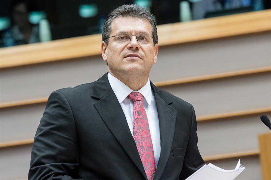 EC vice-president of Energy Union, Maros Sefcovic © European Union 2015 - European Parliament
