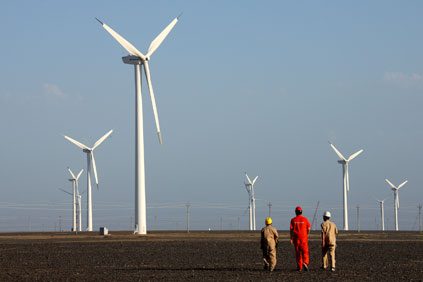 10 of the wind farms will be part of the 10GW Hami complex in Xinjiang 