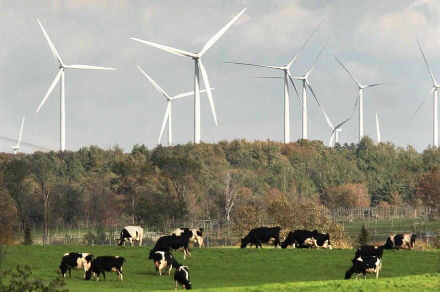 EDP Renovaveis' Maple Ridge wind farm in northern New York