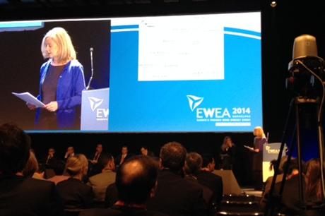 The CEO panel at the EWEA 2014 conference