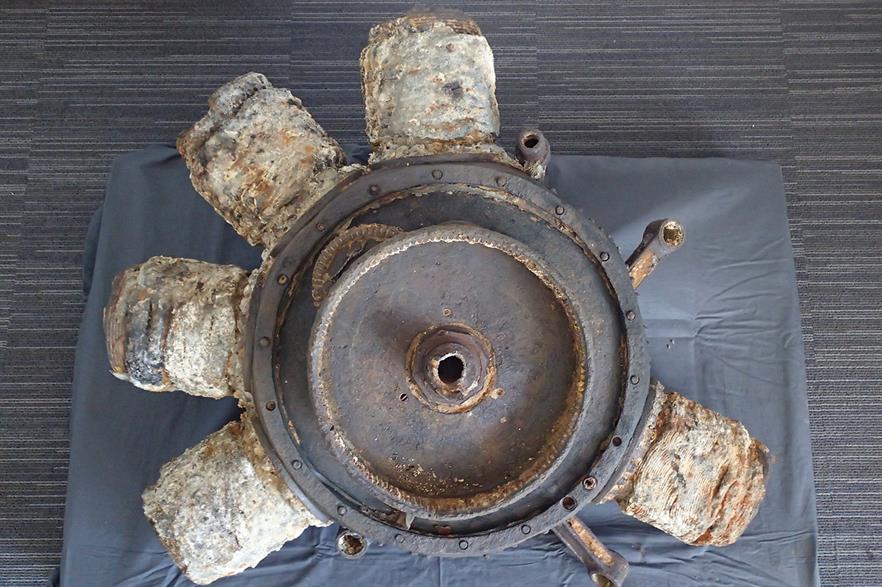 Items discovered along the Nemo cable link were found to be from a WW2 US bomber (pic: VLIZ/Sven V Haelst)