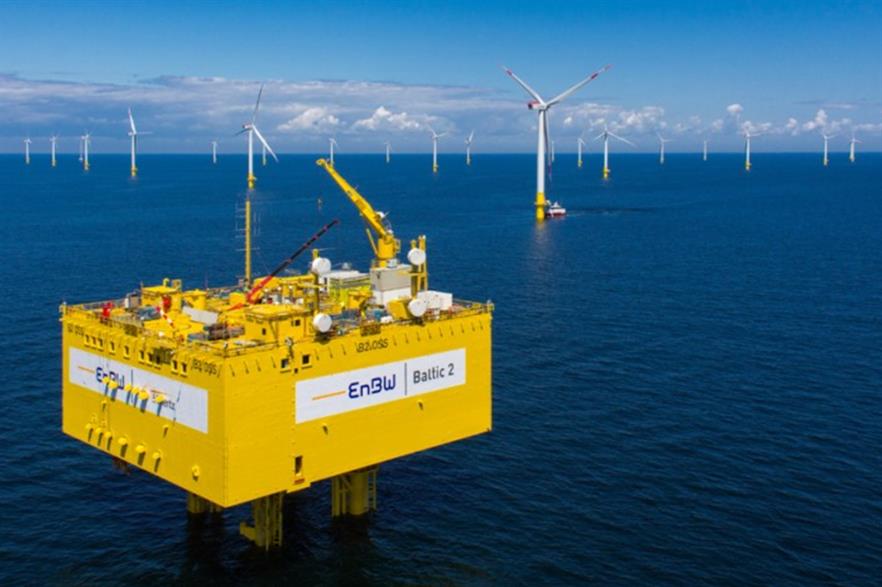 EnBW's 288MW Baltic 2 project in the German Baltic Sea