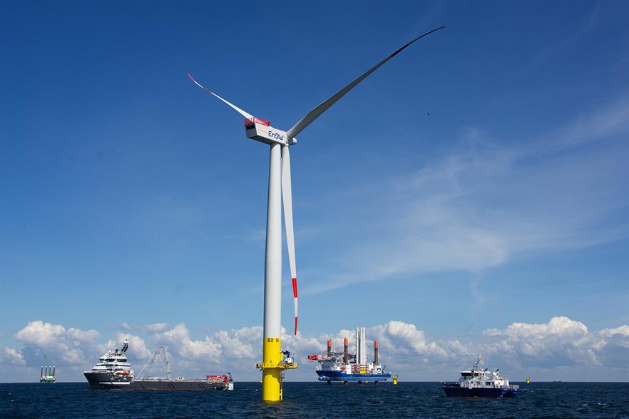 EnBW has installed 336MW of offshore wind, with 610MW under construction and a 900MW pipeline
