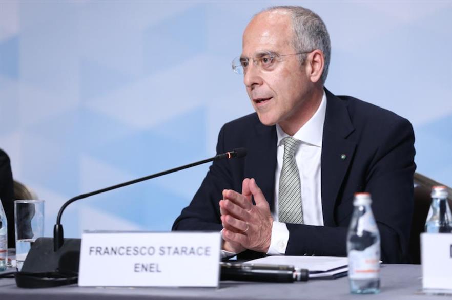 Enel CEO Francesco Starace (pic: International Renewable Energy Agency)