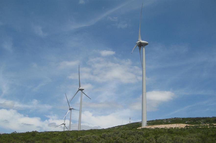 Portugal's wind capacity provided 45% of demand in the period