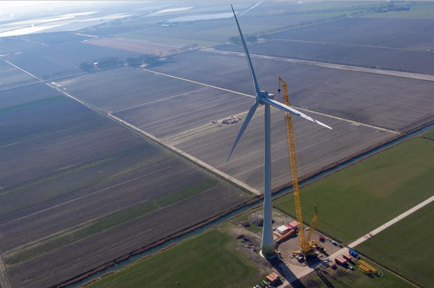 Enercon's EP3 E-138 prototype has been installed at the Wieringermeer test site in the Netherlands (pic: Enercon)
