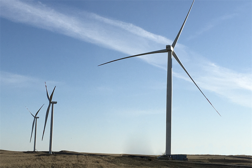 Kazakhstan has 288MW of operational wind capacity, according to Windpower Intelligence, including Eni's 48MW Badamsha project