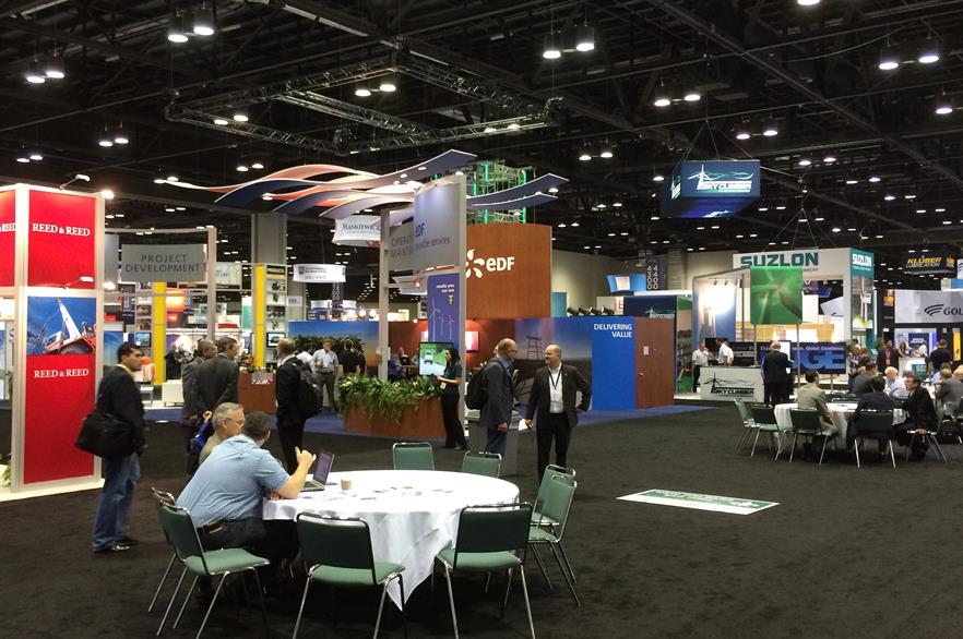 Despite visitor numbers down on last year, exhibitors are reporting good business deals at AWEA 2015