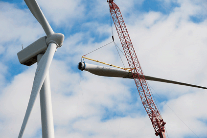 Vestas V90 wind turbines will be used to supply part of the 180MW project