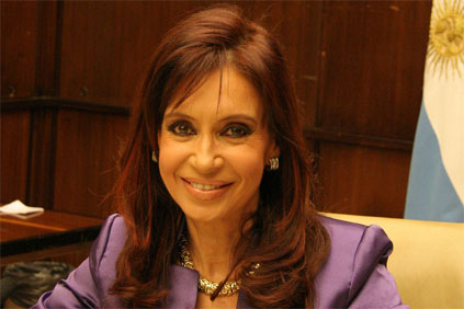 Argentina's President Cristina Fernandez de Kirchner announced the Genren deals in Buenos Aires