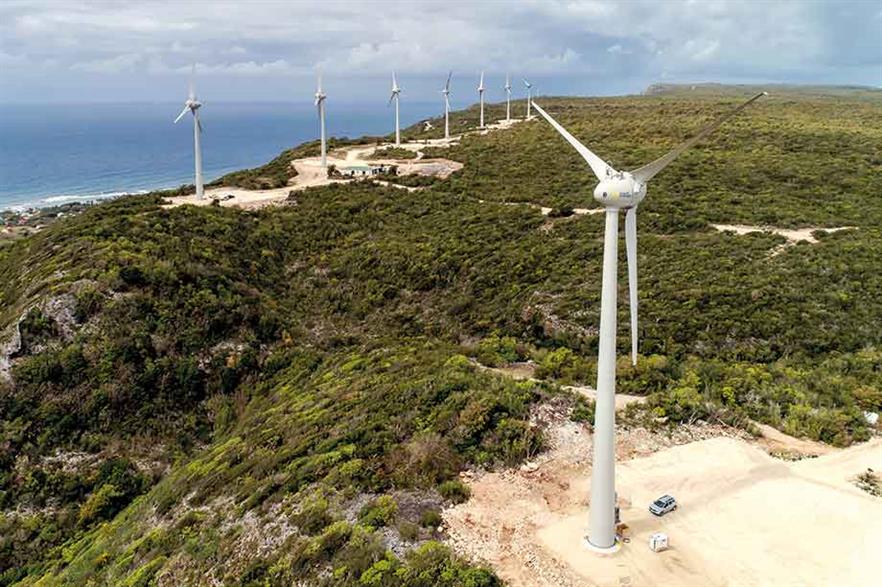 Complex terrain… Quadran’s repowered 7.2MW La Montagne project on Guadaloupe 
