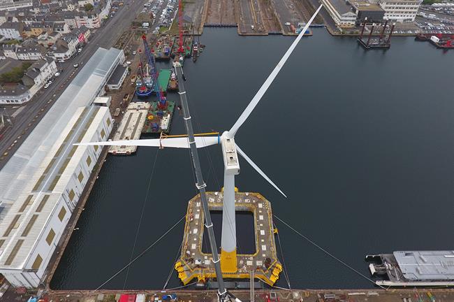 France recently commissioned its first offshore wind turbine - a 2MW Vestas unit mounted on Ideol's Floatgen floating platform.