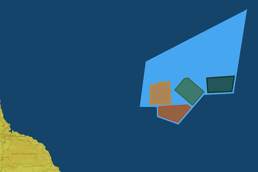 The four Dogger Bank projects are proposed over 130km off the UK's Yorkshire coast