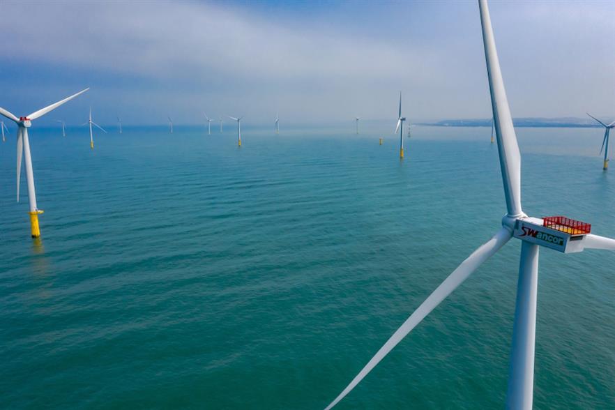 Turbine installation has been completed at Formosa 1 Phase 2 -- Taiwan's first first large-scale offshore wind farm (pic: Swancor)