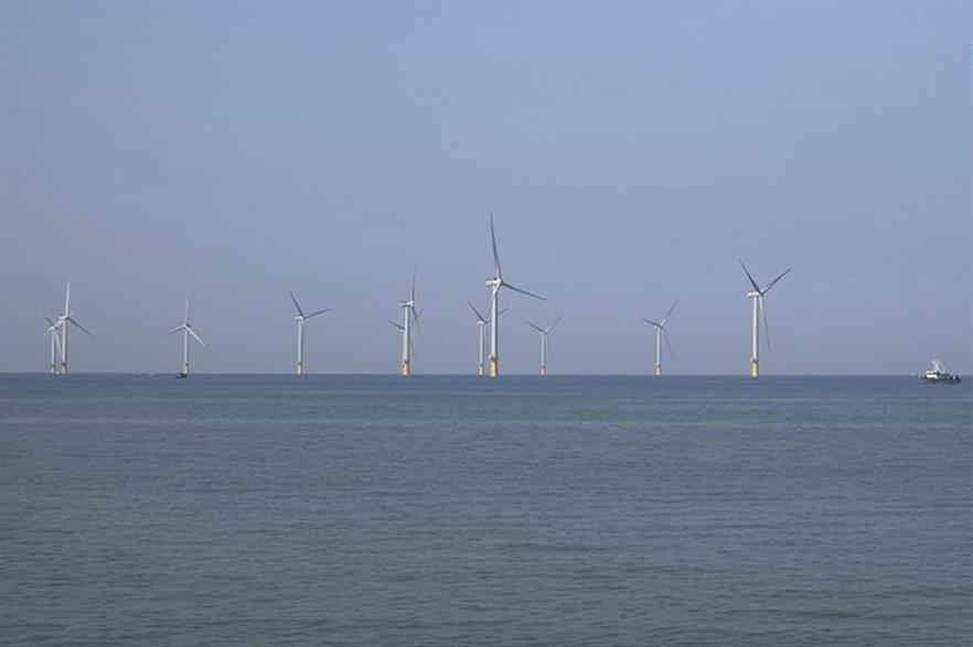 Taiwan's first large-scale offshore wind farm, the 120MW Formosa 1 Phase 2 (pic: Siemens Gamesa)