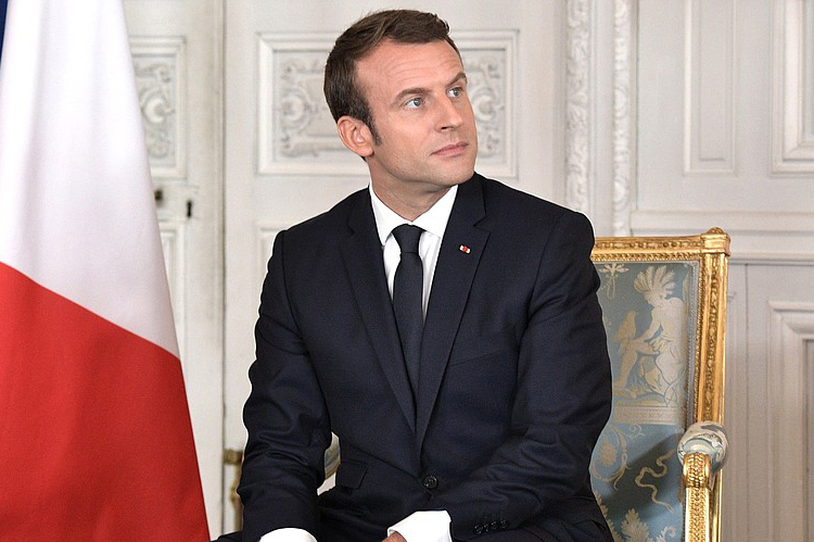 French president Emmanuel Macron (pic: Kremlin)