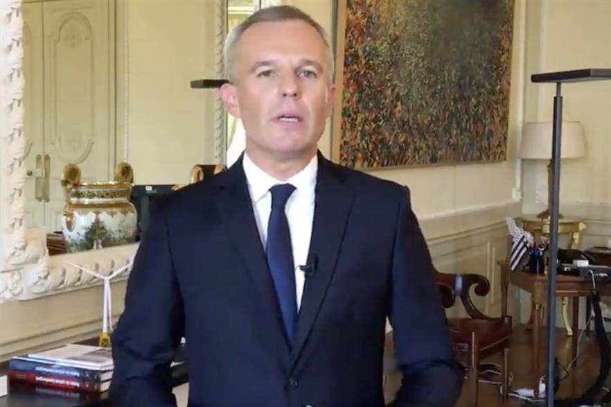 France's new environment and ecology minister, François de Rugy