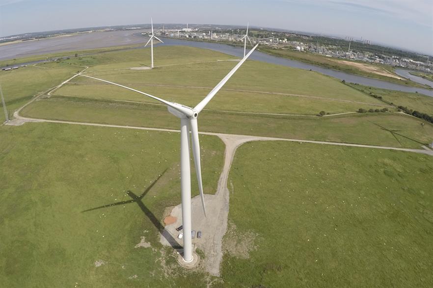 The UK government noted that “no new substantive onshore wind farm has received [permitting approval] since 2015” (pic credit: Peel Energy)
