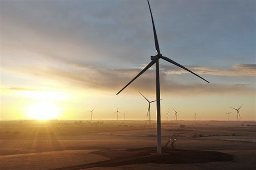 Duke Energy Renewables’ 350MW Frontier II in Oklahoma was the largest wind farm Windpower Intelligence recorded as coming online last month