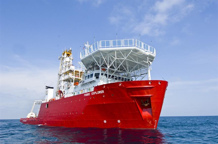 Fugro will dispatch its Explorer vessel as it carries out in-situ testing at the two sites