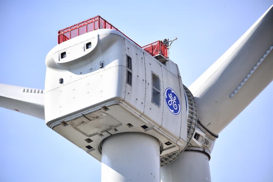 GE's Haliade-X prototype is operating at the Port of Rotterdam in the Netherlands
