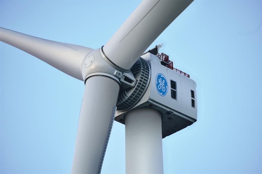 GE Renewable Energy's losses were $234 million in the first three months of the year, compare with a $327 million loss in the same period in 2020