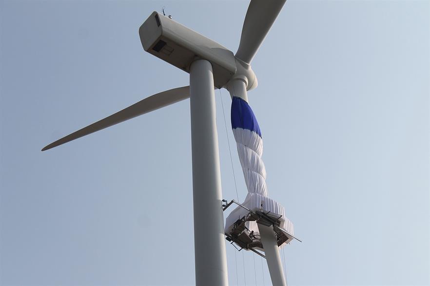 GEV has completed on-turbine testing of its Habitat maintenance platform
