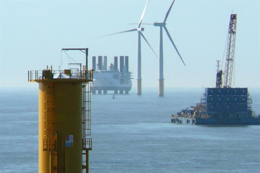 The Lynn and Inner Dowsing wind farm off the coast of Lincolnshire in the UK North Sea will be one of the sites hosting a 5G 'testbed' as part of the project (pic credit: Ramboll)