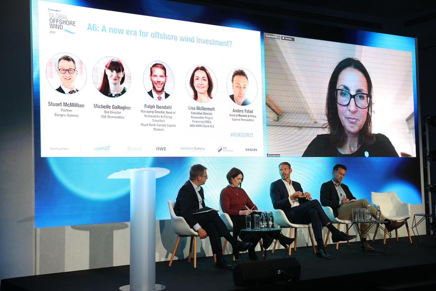 A new era for offshore wind investment? panellists spoke about disruption to project financing in the sector