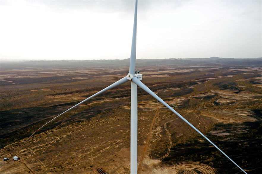 Goldwind's GWH191-4.0MW is targeted at “extensive” low-wind areas