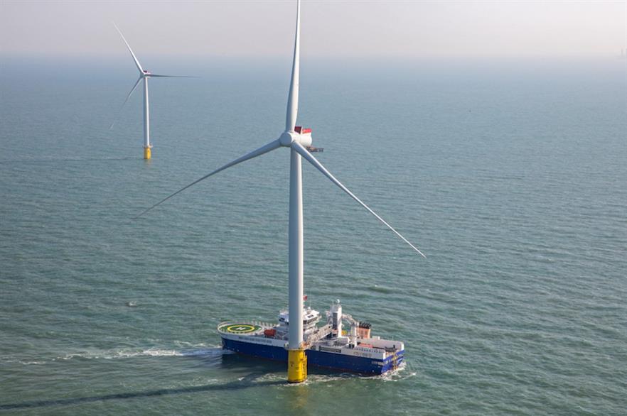 The 353MW Galloper project off the south-east coast of England was commissioned earlier this year (pic: Innogy)