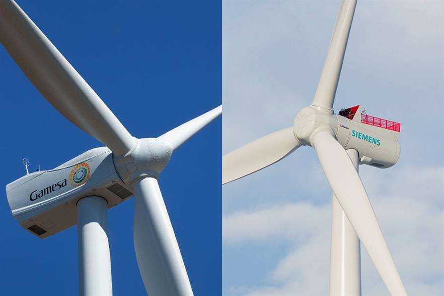 A merger between Siemens and Gamesa would result in the world's largest OEM