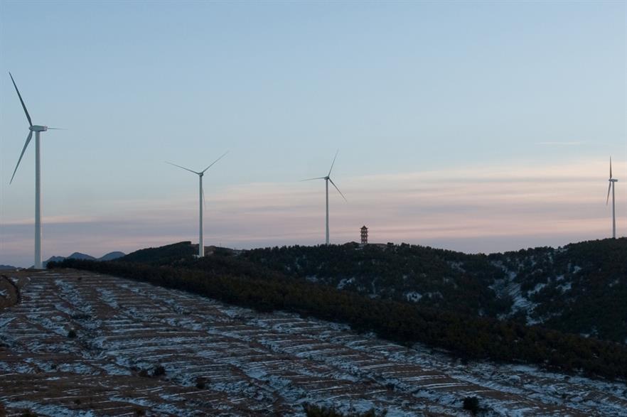 Total installed wind capacity is said to have reached 120GW by the end of 2015