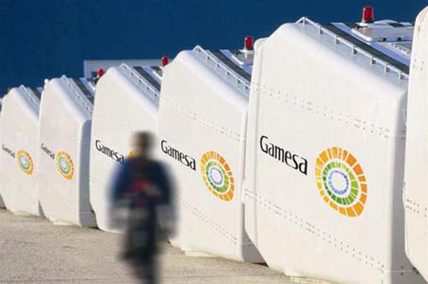 Improved sales and orders have boosted Gamesa's revenue