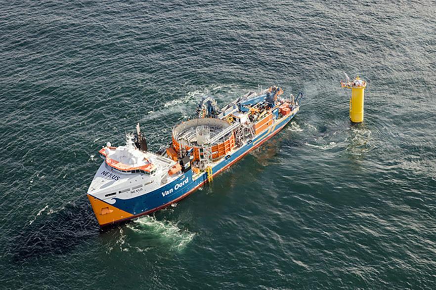 Foundation installation at the 600MW Gemini project was completed in October