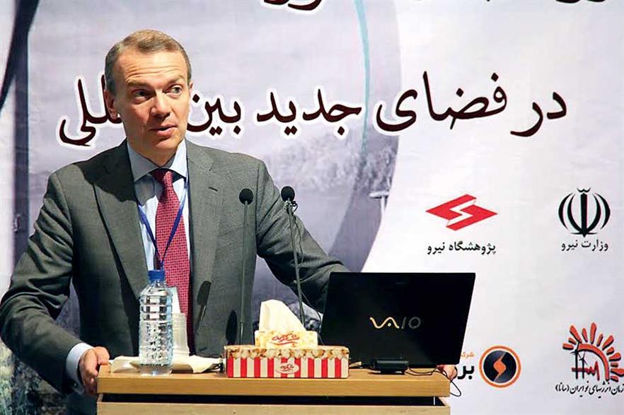 Giles Dickson: European firms ready to invest in Iranian wind