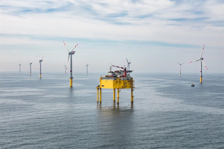 The 400MW Global Tech I in German North Sea was commissioned in 2015 (Pic:Global Tech I/Henthorn)