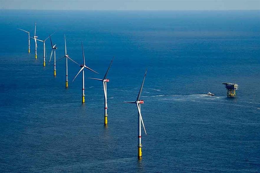 Complete…Dong's Gode Wind site with 6MW Siemens turbines (pic: Dong Energy)