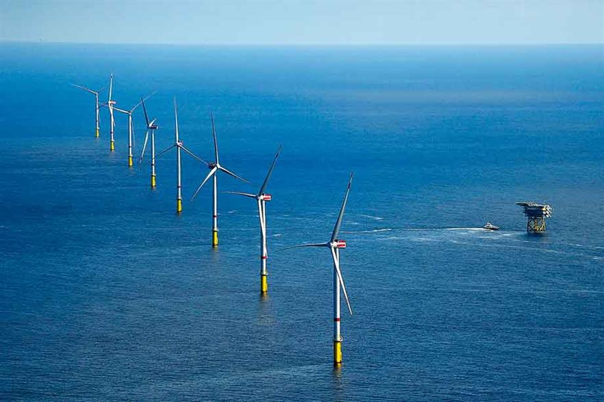 Experienced… Dong Energy developed the Gode Wind 1 and 2 offshore wind farms in the German North Sea, with a joint capacity of 582MW