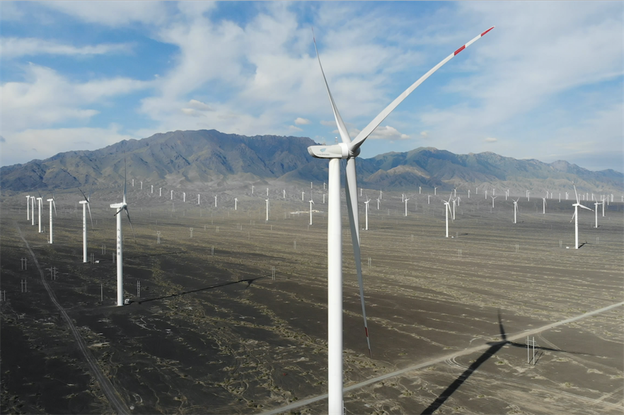Rapid adoption of technology and government support is driving wind turbine orders in China, according to Wood Mackenzie (pic credit: Goldwind)