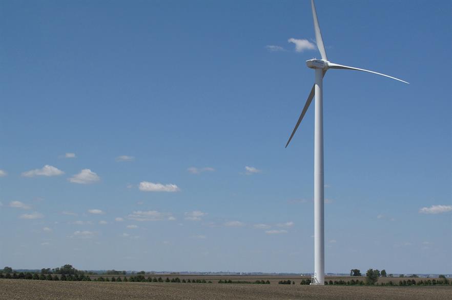 Goldwind's 2.5MW (pictured) and 3MW turbines will be installed across the Wyoming cluster