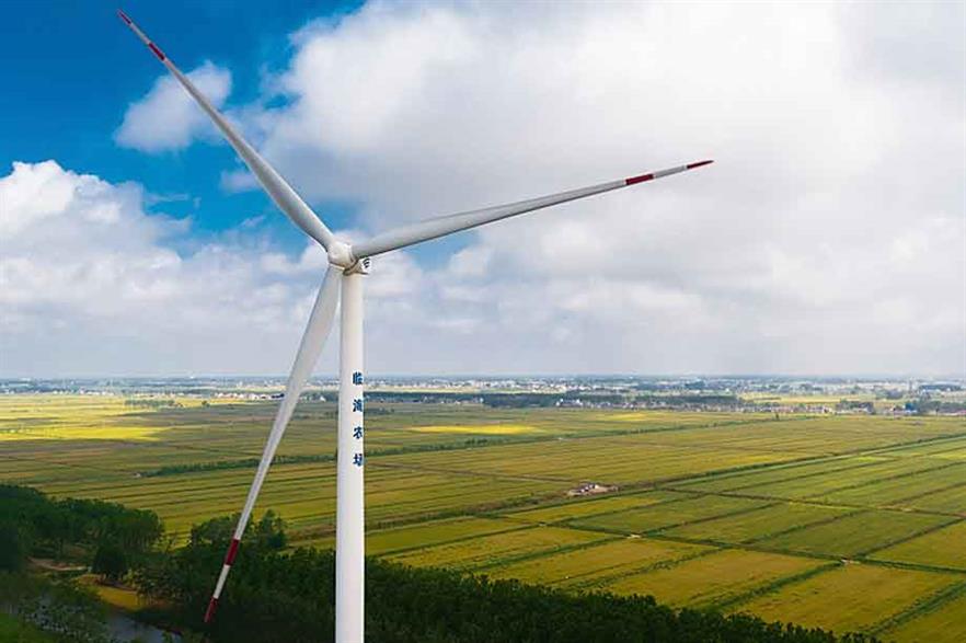 Global leader… Goldwind’s GW115-2.0MW was last year’s top-selling turbine