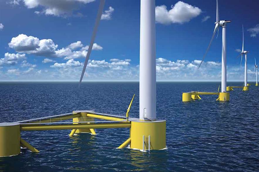 Due online end-2021… The Engie-led Golfe de Lion pilot in the Mediterranean Sea will use four Senvion 6.3MW turbines on Principle Power’s WindFloat foundation