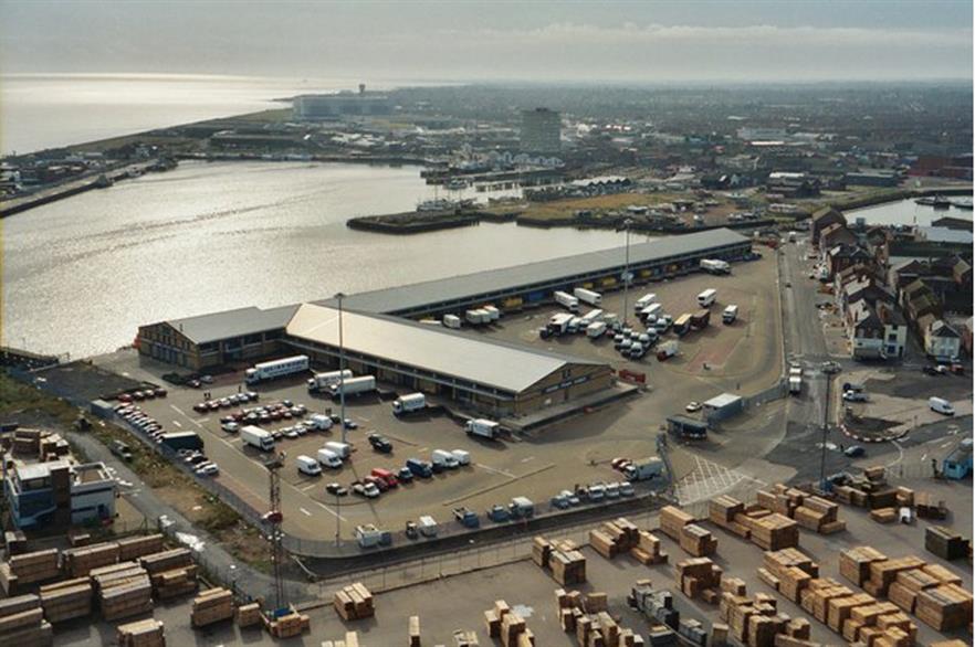 Port of Grimsby where RES is setting up a permanent base (Photo credit: Roger Damm)
