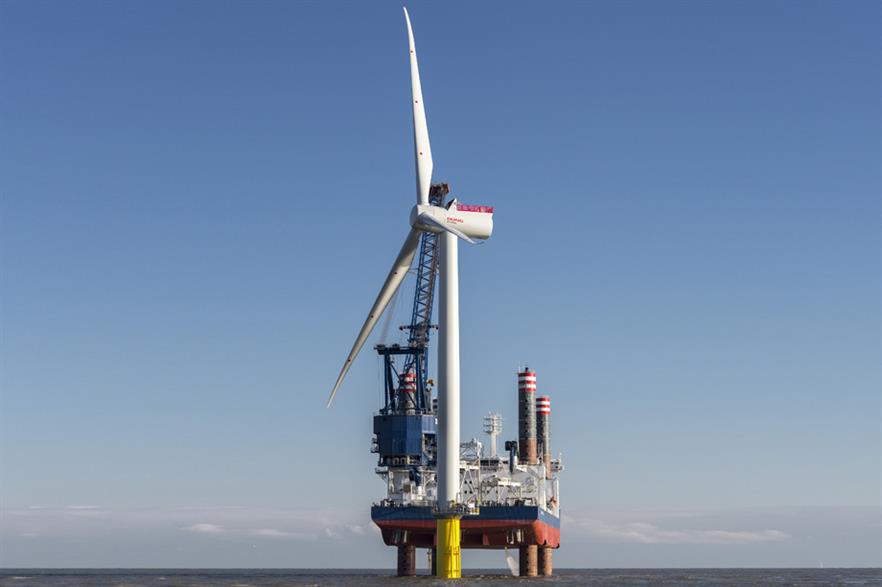 Siemans 6MW wind turbine… offshore for the first time