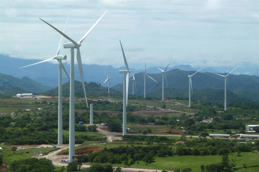 The original Cerro de Hula wind farm